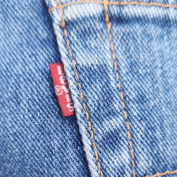 Vintage 90s Levi's Button Fly Highrise Mom Jean Size 15 (Modern 10-ish) - Picture 5 of 16